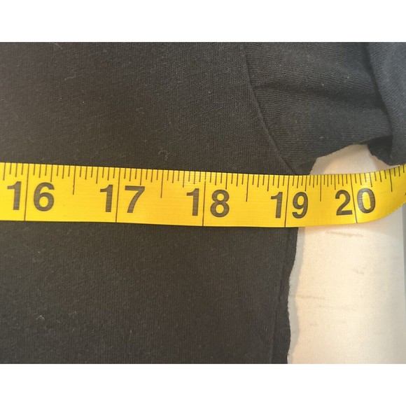 Disney’s Rose Gold Mickey Head On Black Hi Low Shirt EUC - Picture 3 of 5